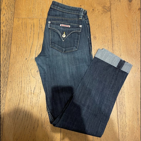 Hudson Jeans Straight Leg Crop - Picture 1 of 9